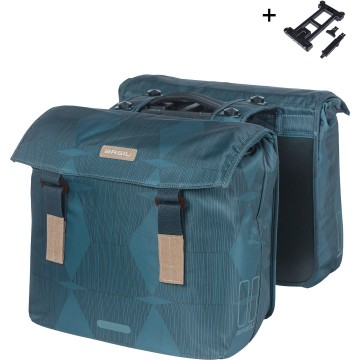 Asil dubbele fietstas elegance mik 4049l rpet blauw mobiele fietsservice 3