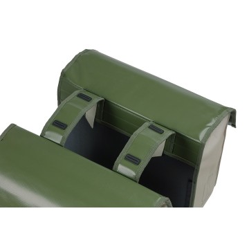 Basil dubbele tas urban load 48l mosgroenzand mobiele fietsservice 4