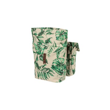 Basil ever green dubbele fietstas sandshell beige mobiele fietsservice 4