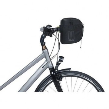 Basil stuurtas move 7 8l zwart met adapterplaat mobiele fietsservice 6