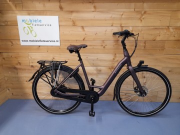 Batavus finez damesfiets paars mobiele fietsservice