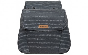 Dubbele fietstas new looxs joli nomi black zwart 1