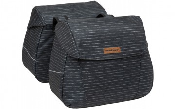 Dubbele fietstas new looxs joli nomi black zwart 2