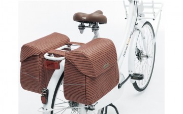 Dubbele fietstas new looxs joli nomi red rood 2