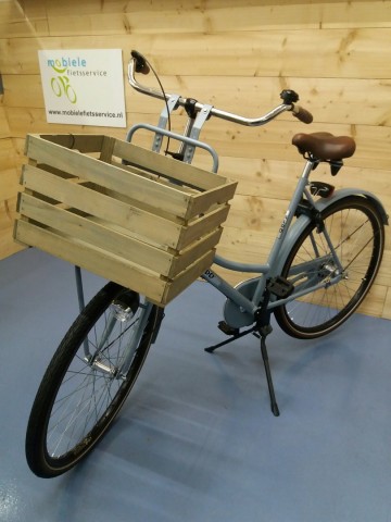 Houten fietskrat groot 4