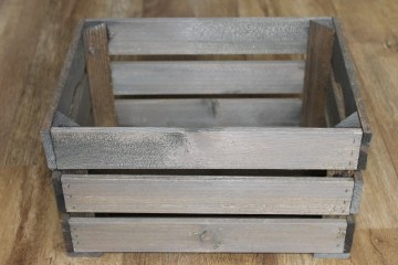 Fietskrat hout bruin