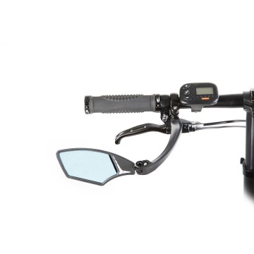 Mirage linkerspiegel e bike verstelb stuurbev zwart mobiele fietsservice 3
