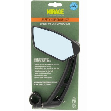 Mirage spiegel deluxe met lichtdimmend glas en klem mobiele fietsservice 2