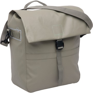 New looxs enkele fietstas grijs 19 liter of 38 liter mobiele fietsservice 2