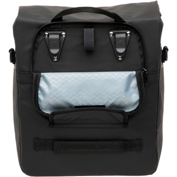 New looxs enkele fietstas zwart 19 liter of 38 liter mobiele fietsservice 4